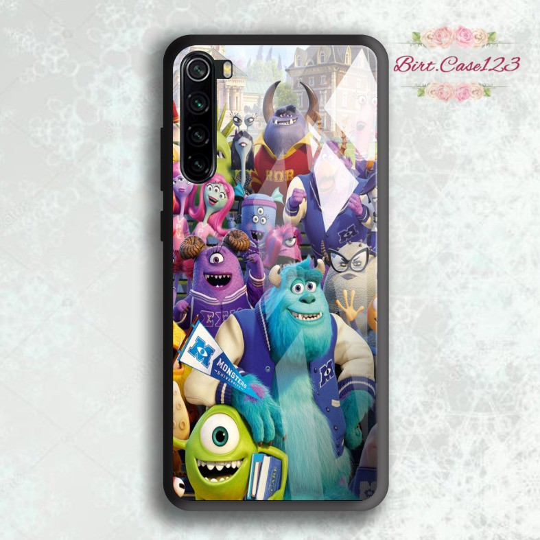 Case softcase silikon Gambar MONSTER INC back case glass oppo samsung vivo xiaomi realme all type