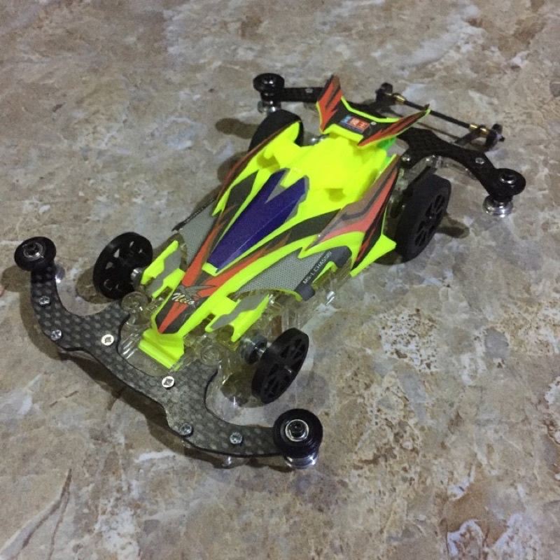 Tamiya Aoda Speed Modifikasi Racing 4WD - Mesin Standard Aoda