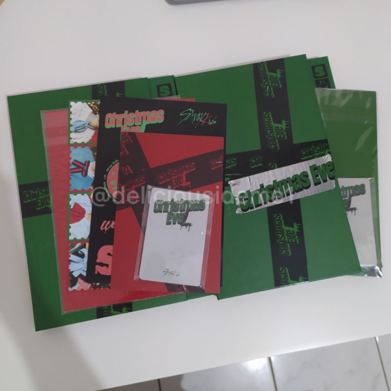 STRAY KIDS SKZ Christmas EveL CE UNSEALED LIMITED Pob Jyp sticker seal pc ALBUM ONLY
