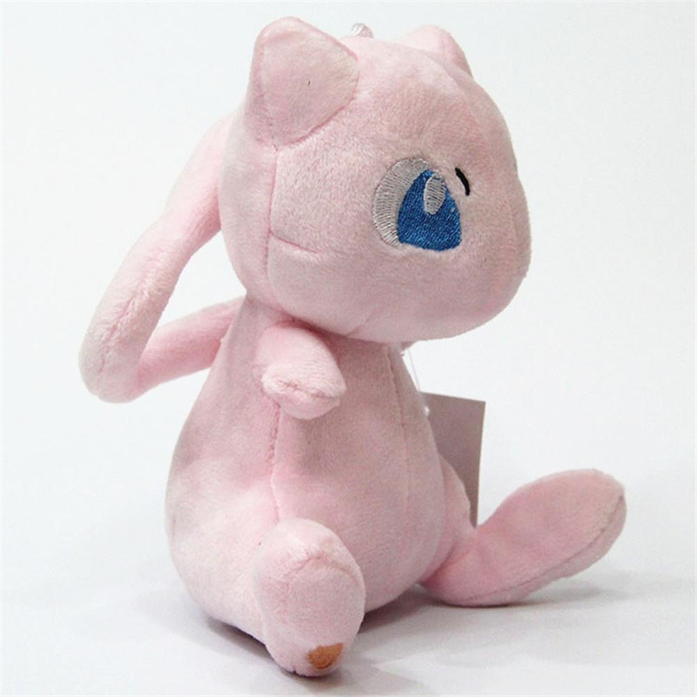 Nickolas1 Pokemon Plush Toys Hadiah Ulang Tahun 16cm Pokeball Plush Doll Mew Mainan Mewah