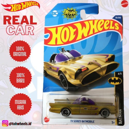 Hotwheels Hot Wheels TV Series Batmobile – Mf Gold