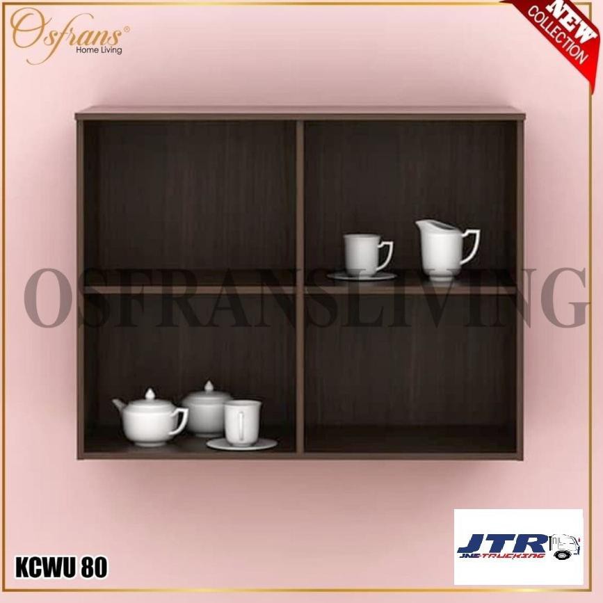 Lemari Dapur Kitchen Set 2 pintu Dahlia KCWU 80 - Jne Trucking (ART. 4757)