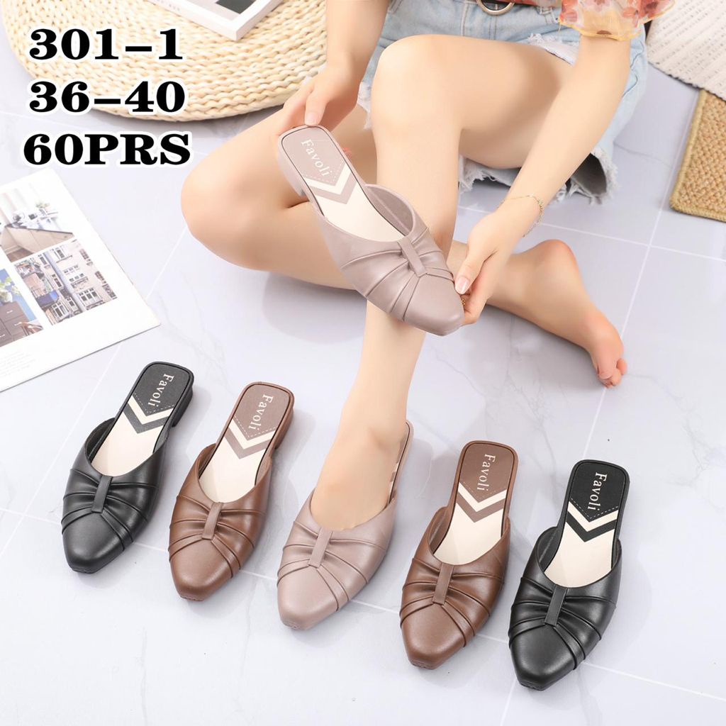 Sandal Slop Wanita Import Winola Collection BZS-301