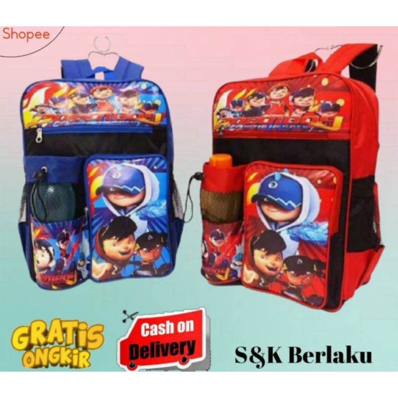 Tas Ransel Anak Sekolah Karakter Boboiboy Murah