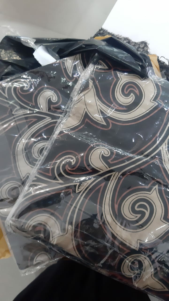 Terlaris Serut Genes Jelita Tunic Navbor Yelbor Whitbor Creambor Tunik Batik Modern Hrb030 Dolbi Dob