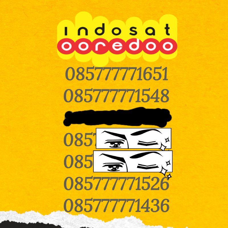 Nomer Cantik IM3 Seri 77777