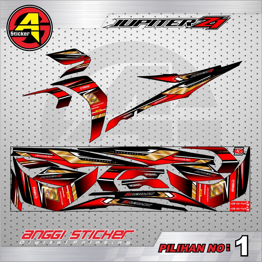 STRIPING YAMAHA JUPITER Z1 / STICKER THAILAND RACING