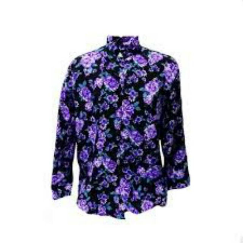 Baju Surjan Kembang Dewasa /Baju Surjan Motif Bunga