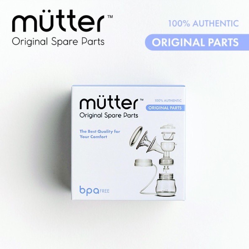 Sparepart Pompa Asi Mutter Pearl Opal Original - Valve Diafragma corong Botol Tutup silicone charger