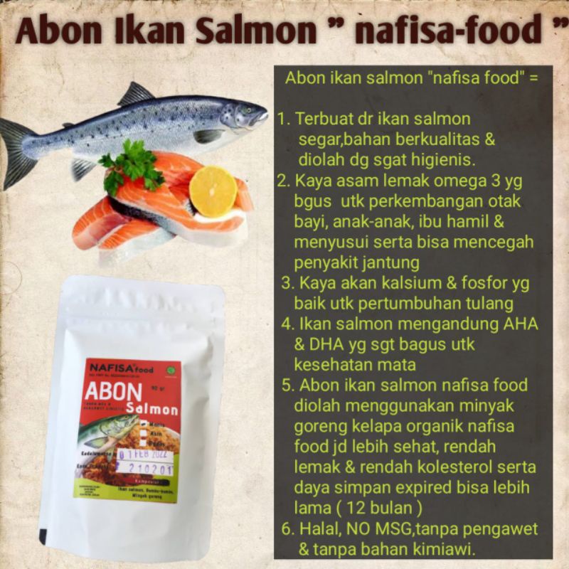 

Nafisa Abon Salmon no msg