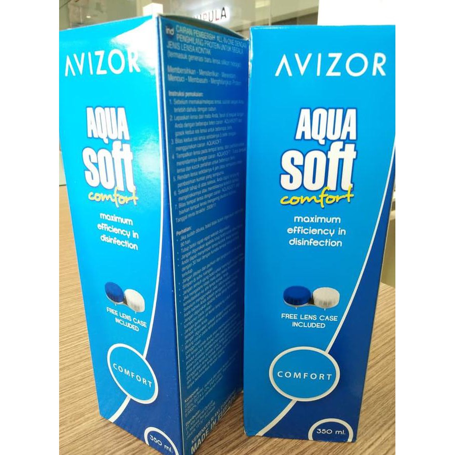 Cairan Softlens Aquasoft 350Ml / Aqua Soft Unit Laris