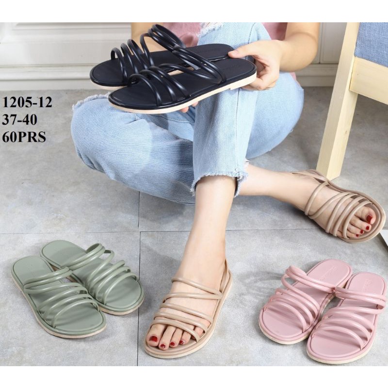 Sandal Tali Teplek OOTD import BLC 1205-12