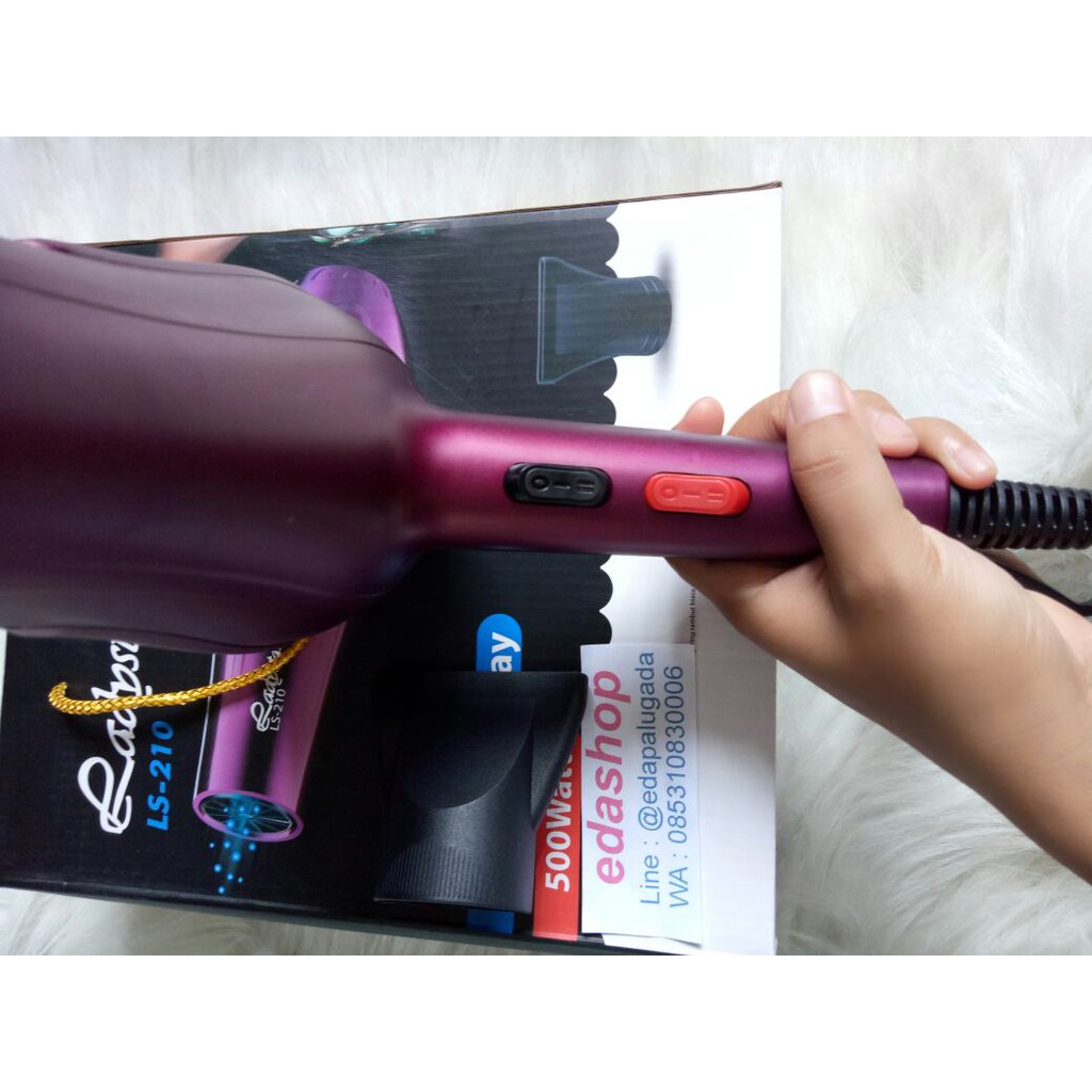 Hairdryer ladystar LS-210 , LS-27 , Hairdryer salon , angin super kencang  catokan curly