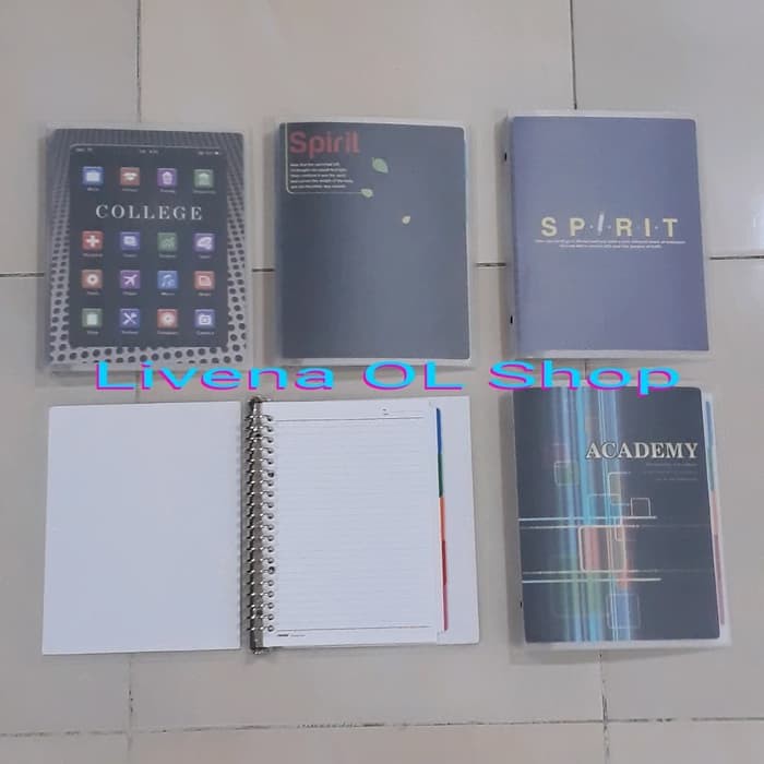 

Binder Plastik - Binder Loose Leaf - Binder Polos Binder File Joyko A5 20 Ring Produk Terbaik