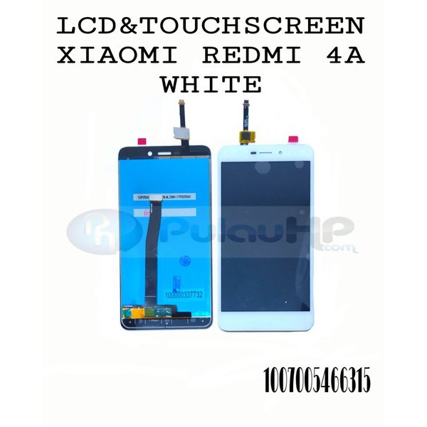 LCD TOUCHSCREEN XIAOMI REDMI 4A WHITE Murah
