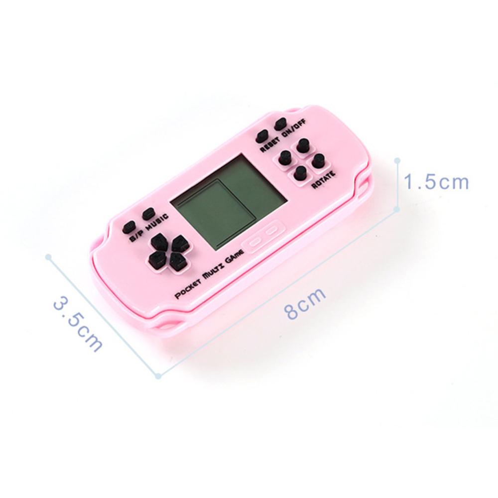 Timekey Gantungan Kunci Game Tetris Retro Dengan 26 Permainan Built-in Untuk Hadiah Anak L5P8