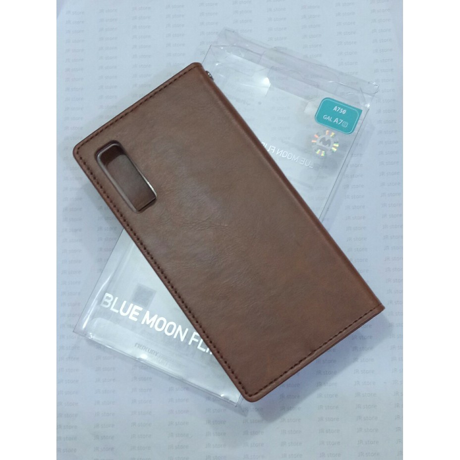 LEATHER Flip Case Premium SAMSUNG A7 2018