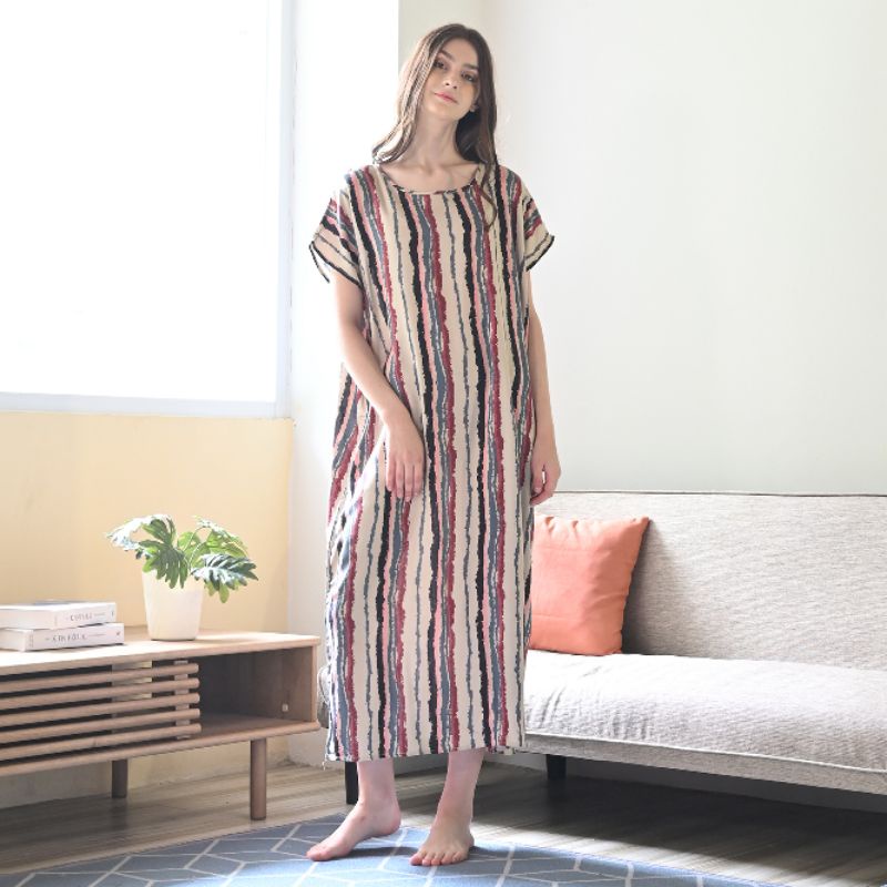 Daster Rayon HABEL NON BUSUI Panjang Semata Kaki-Habel 18