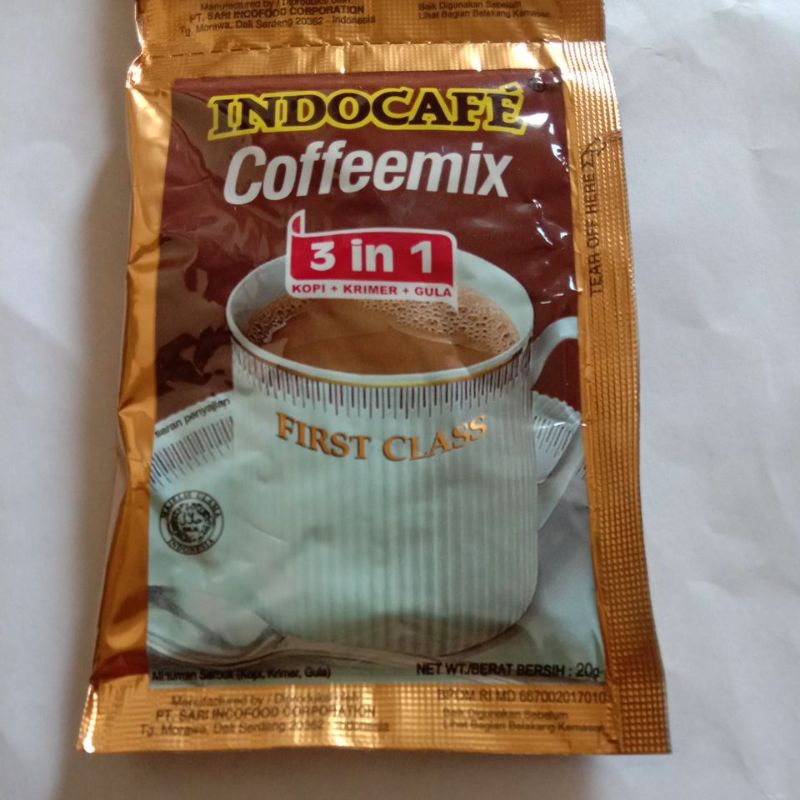 

coffeemix INDOCAFE 3 IN 1 KOPI KRIMER GULA