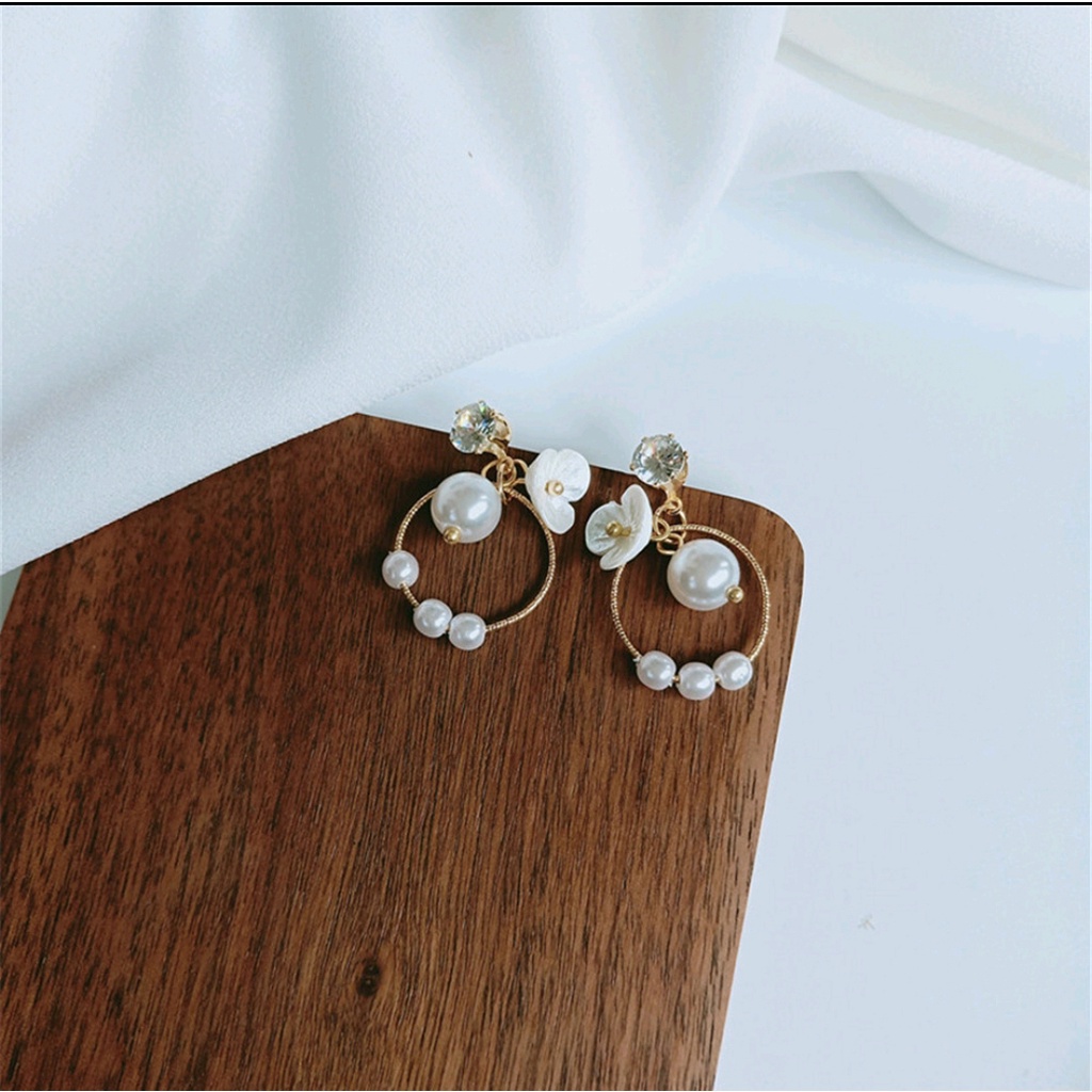 anting wanita anting panjang anting fashion anting korea style 543