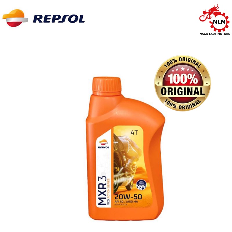 Repsol Oli Motor Bebek MXR3 20W50 0.8L