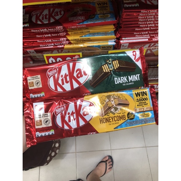 KITKAT DARK MINT/HONEYCOMB/HAZELNUT SPREAD SINGAPORE