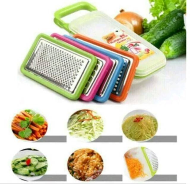 Parutan serbaguna  grater set  pemotong buah dan sayur