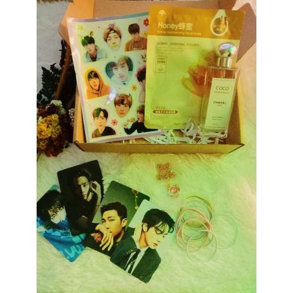 Hampres kado ulang tahun cewek, gift ulang tahun, surprise untuk pacar teman, KPop Bts Hadiah