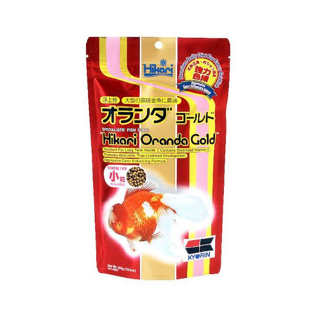 Hikari Oranda Gold Makanan Ikan Hias Koki 300Gr