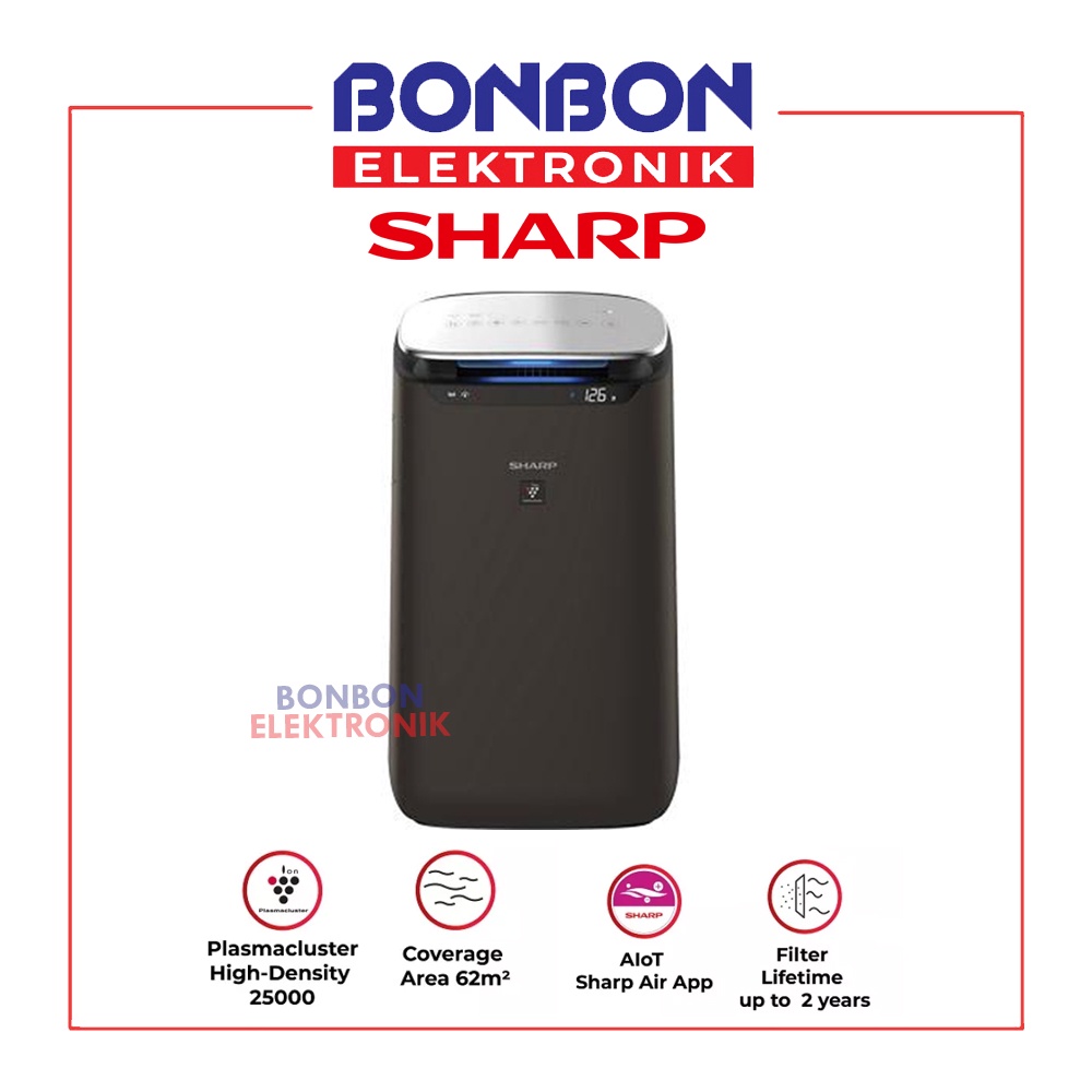 Sharp Air Purifier FP-J80Y-H Intelligent with AloT Function FPJ80Y FPJ80YH