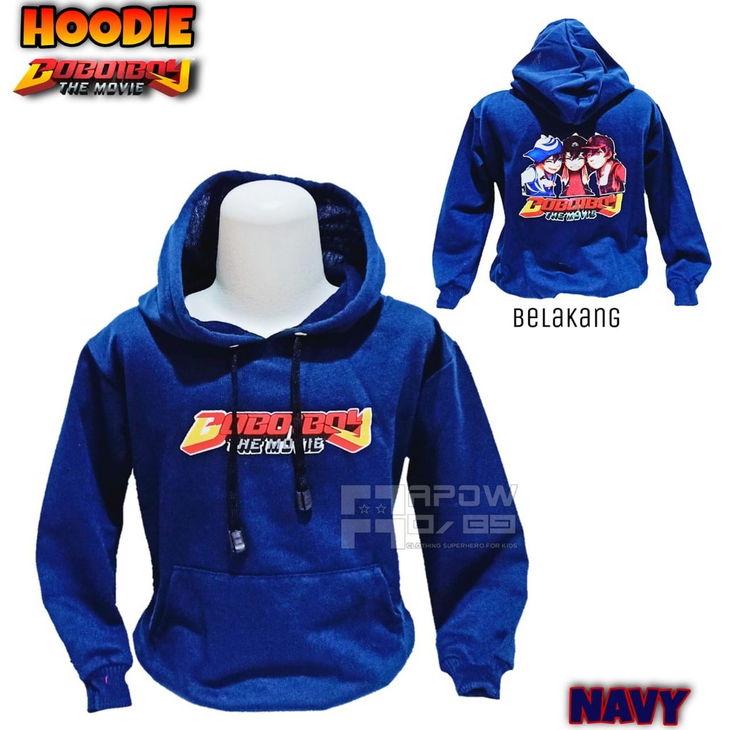 Jaket Anak BOBOIBOY Jaket Sweater anak laki laki Motif BOBOIBOY terbaru Realpict