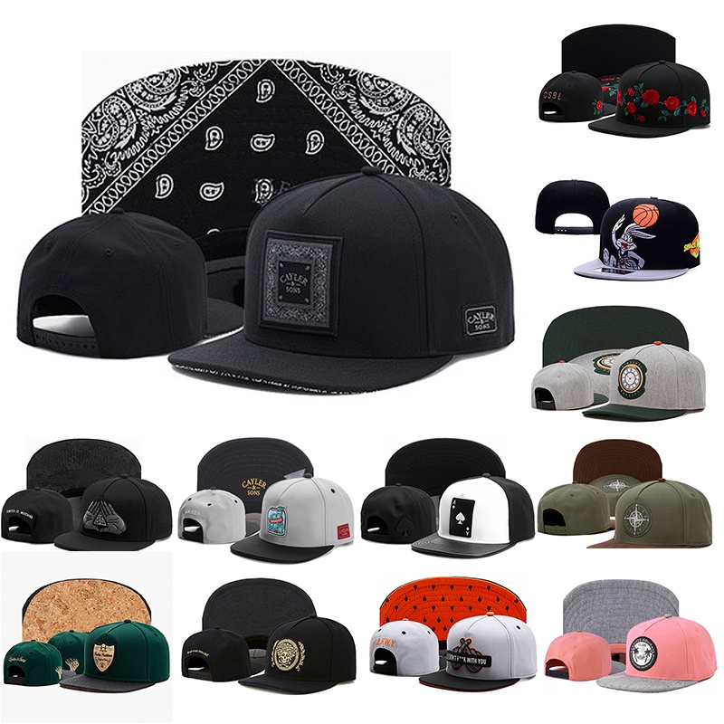 Topi Baseball Adjustable Motif Bordir Brooklyn Cayler Dan Sons Gaya Hawaii Untuk Unisex