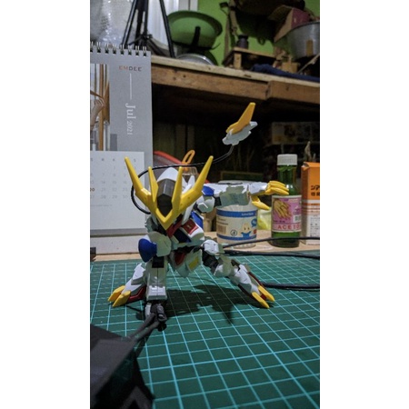 Paket Gundam SDCS (RX-78, Barbatos Lupus Rex, Zaku)