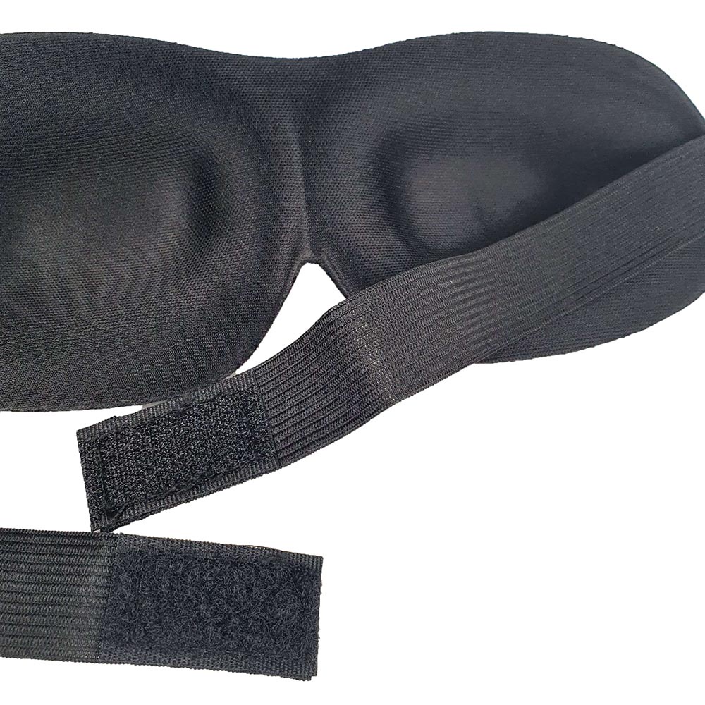 Soft 3D Sleeping Mask Penutup Mata Kacamata Tidur - LYZ09 - Black