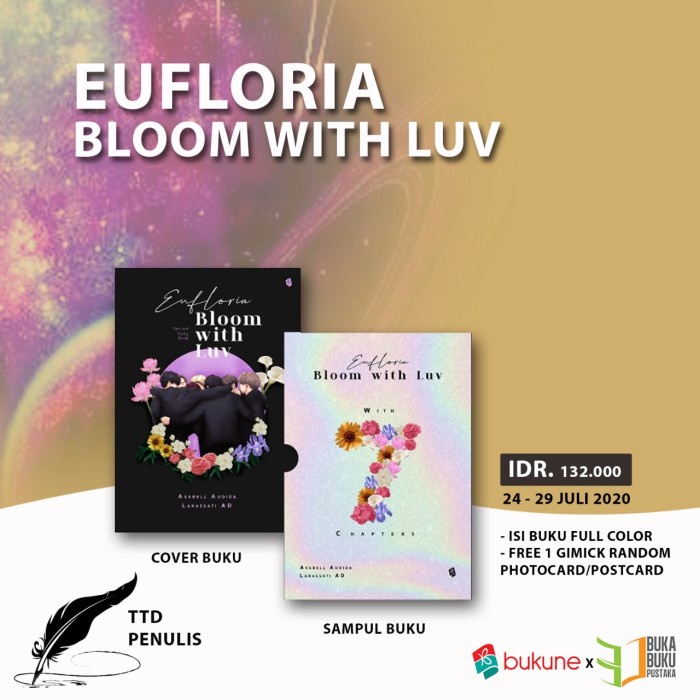 

DISKON SPESIAL PREORDER BUKU EUFLORIA ( KOREAN ) PLUS TTD LIMITED TERLARIS