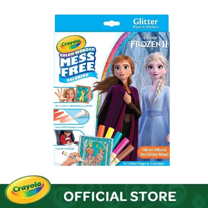 

Crayola Color Wonder Mess Free Coloring Glitter Frozen II