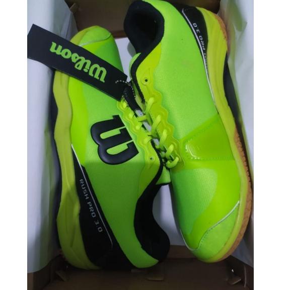 [KODE 7N0EA] sepatu wilson rush pro 3.0 sepatu tenis meja wilson rush pro 3.0 bnib original