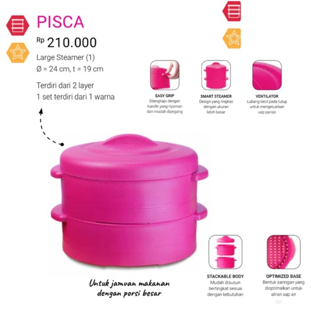 Moorlife PISCA steamer