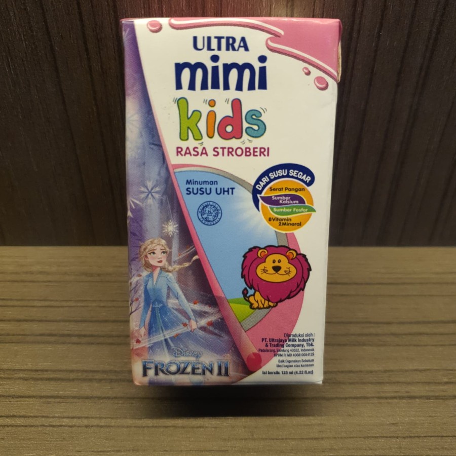 

Ultra Mimi Kids Strawberry Minuman Susu UHT 125Ml Untuk Anak 2-6 Tahun