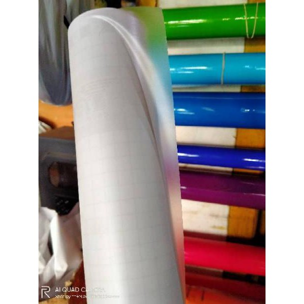 

[KODE X0212] Skotlet Sticker Stiker Transparan Bening Doff