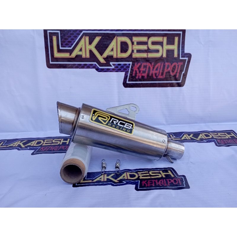 SILENCER KNALPOT RCB (INLET 38/50) ALL MATIC BEBEK SPORT