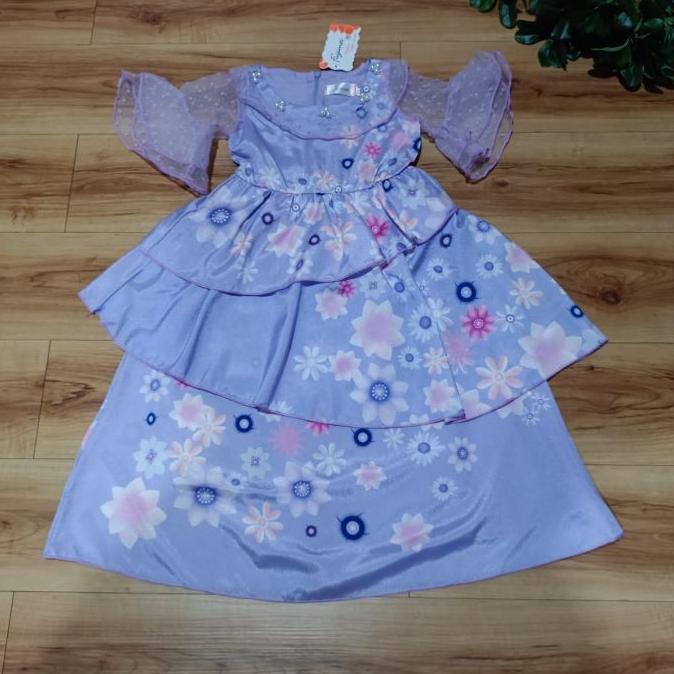 Dress Kostum Anak Perempuan Import Encanto