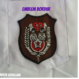 Terbagus Kemeja Baju  Pendek seragam  SD  putih Bahan 