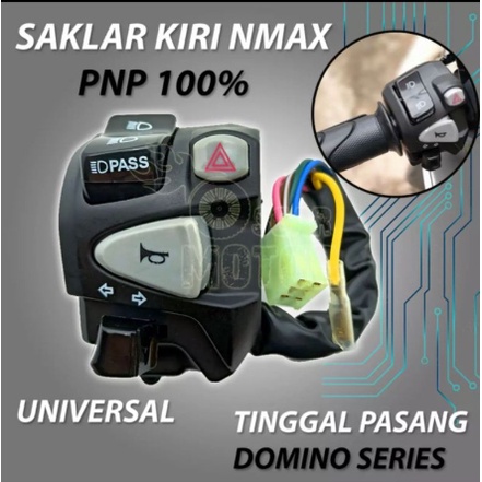 SAKLAR HOLDER KIRI UNIVERSAL SEMUA JENIS MOTOR