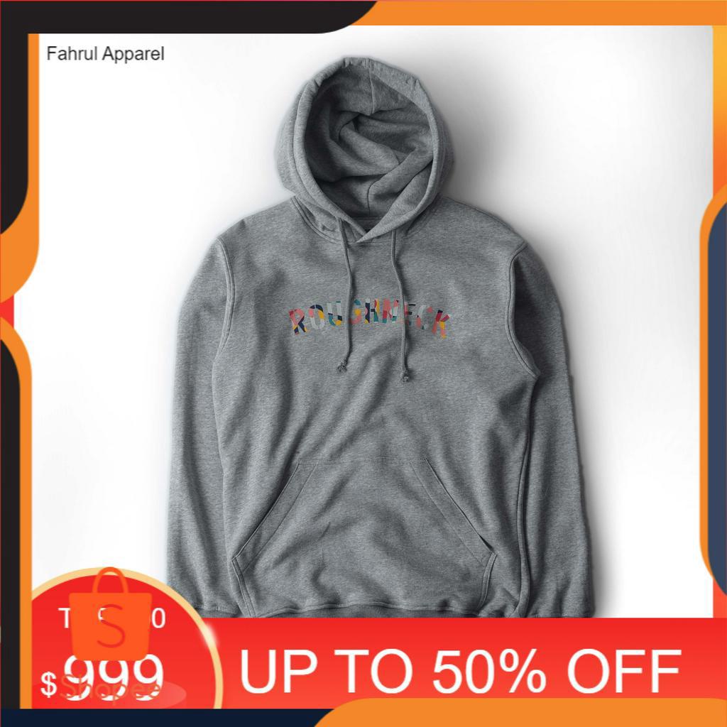 Hoodie Roughneck H217 Misty Grey Sig Happy