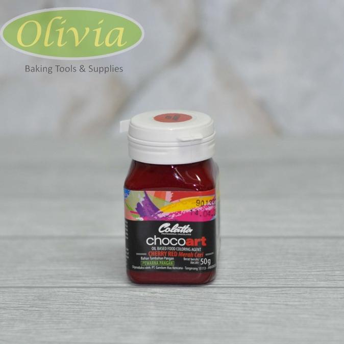

Colatta Choco Art Pewarna Makanan Cherry Red 50 Gr TERLARIS TERPERCAYA ORIGINAL