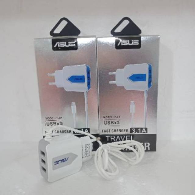 Casan Asus 3Usb 3.1A Charger Asus 3Usb 3.1A