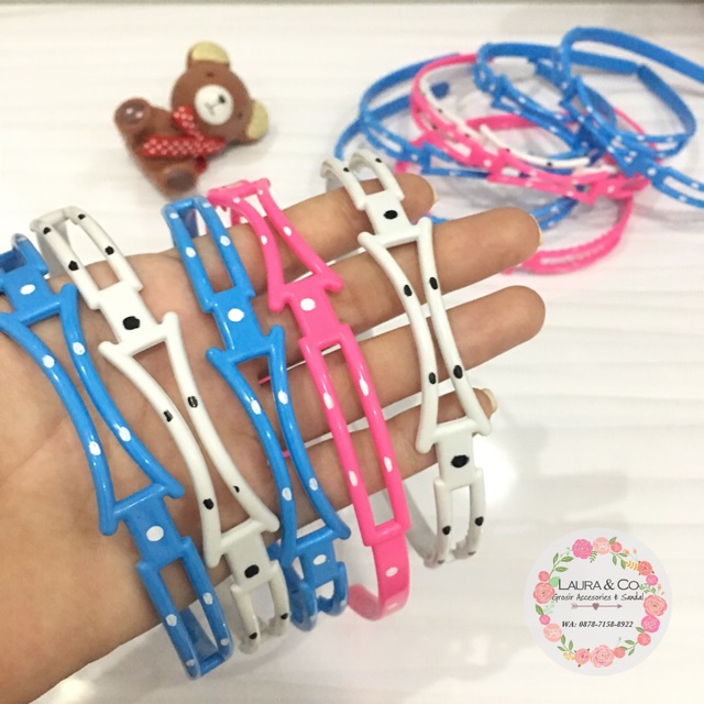 Bando Bandana Warna tutul 12pc grosir lusinan