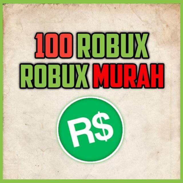 robux 100 murah diskon - robux 100