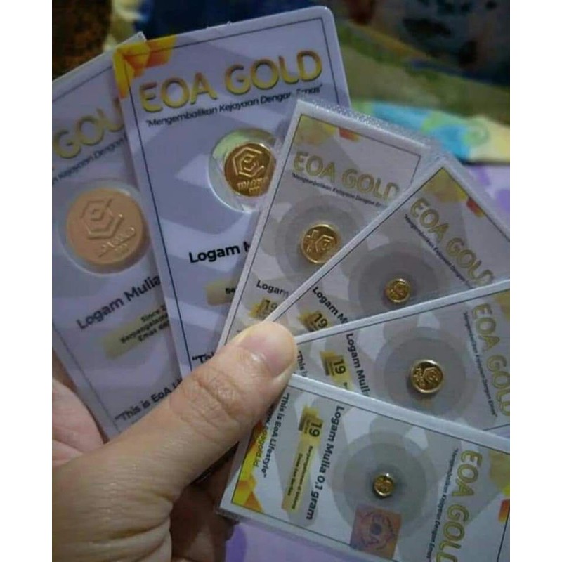 [READY] LOGAM MULIA 0,2 GRAM | EOA GOLD BERSERTIFIKAT